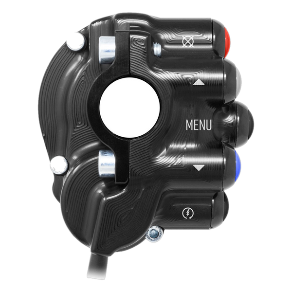 JetPrime JP CO YA033 Yamaha R1 — Throttle Housing with Integrated Handlebar Switch (Black) — view 4