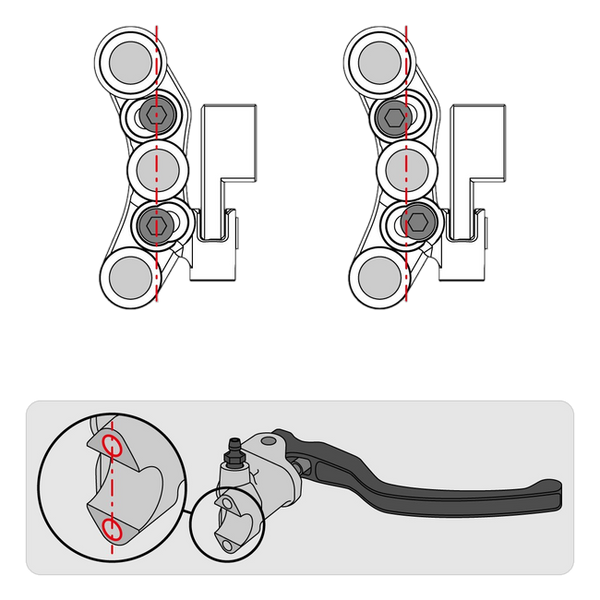 JetPrime JP PDR DU040 Ducati Panigale V4 R — Race Right Handlebar Switch with Neutral Lever — view 2