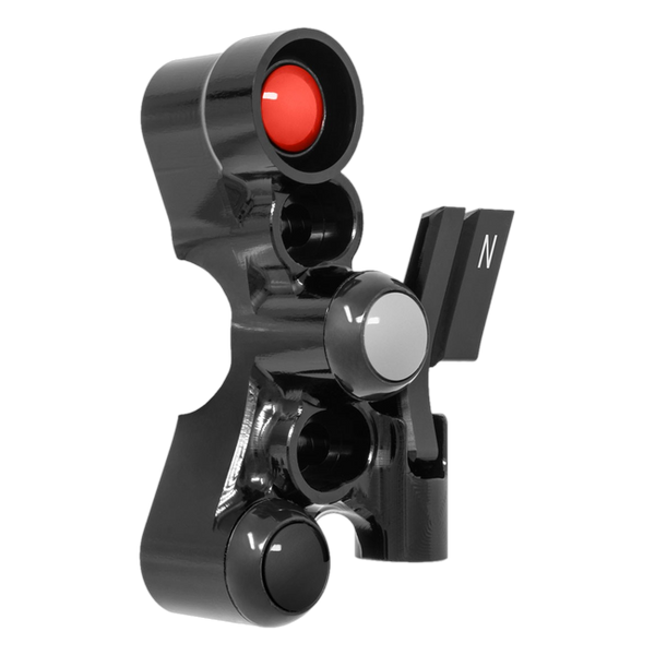 JetPrime JP PDR DU040 Ducati Panigale V4 R — Race Right Handlebar Switch with Neutral Lever — view 3