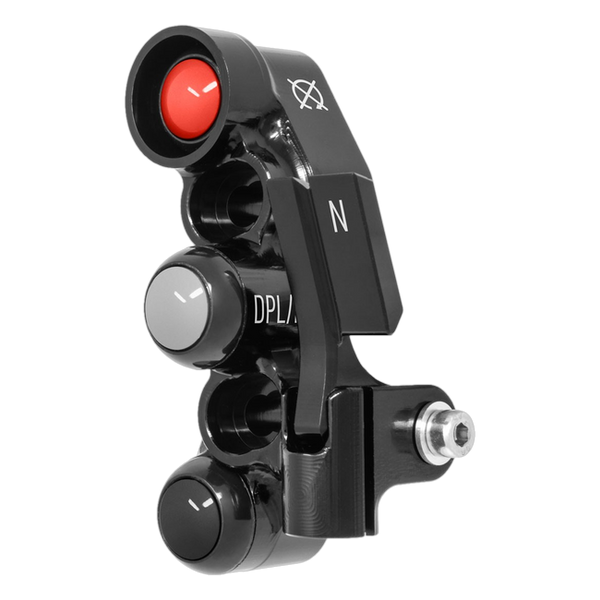 JetPrime JP PDR DU040 Ducati Panigale V4 R — Race Right Handlebar Switch with Neutral Lever — view 4