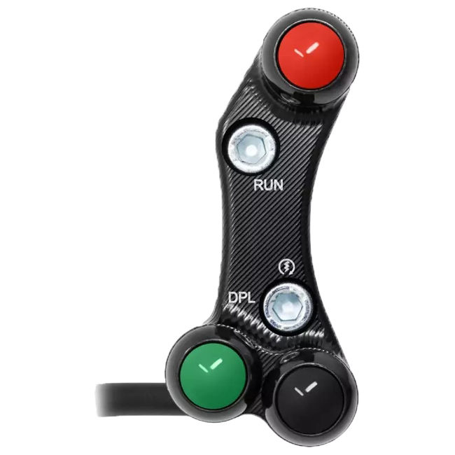 JetPrime right handlebar switch unit for Ducati Panigale V4/S 2018-2024 JP PLD 020