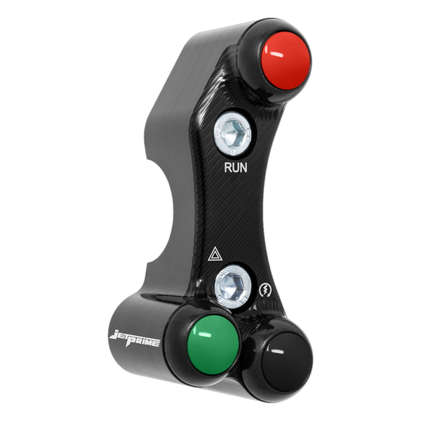 JetPrime JP PLD 062 Triumph Street Triple 765 R — Street Right Handlebar Switch (Black) — view 3