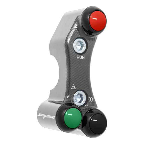 JetPrime JP PLD 062 Triumph Street Triple 765 R — Street Right Handlebar Switch (Titanium) — view 8