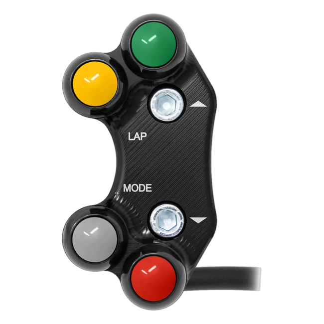 JetPrime JP PLSR 006 Ducati Panigale V2 955 — Race Left Handlebar Switch — view 1