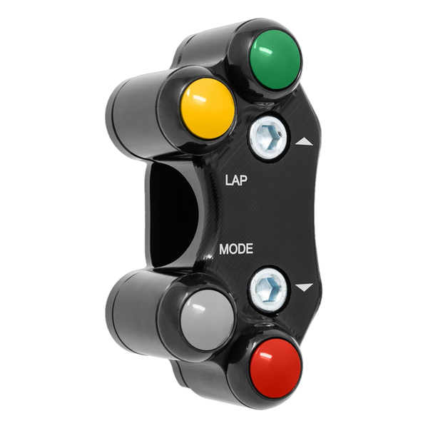 JetPrime JP PLSR 006 Ducati Monster 937 SP — Race Left Handlebar Switch — view 3
