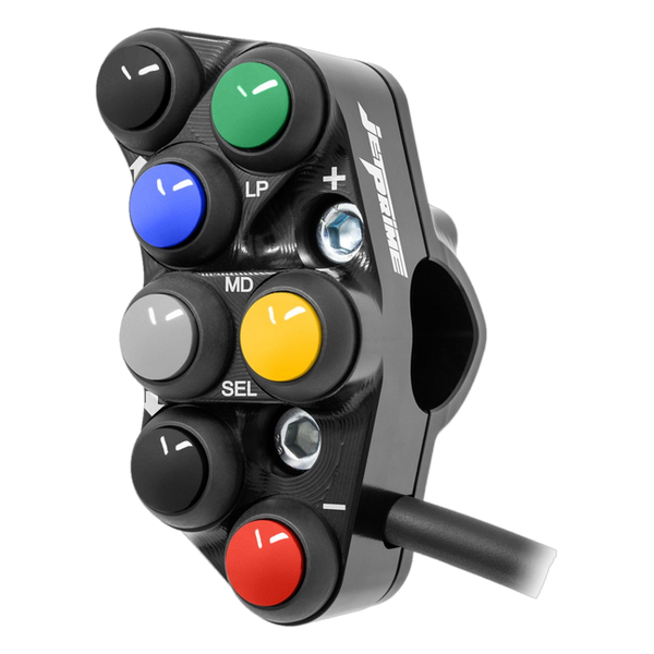 JetPrime JP PSR DU020 Ducati Streetfighter V4S — Race Left Handlebar Switch (Black) — view 2