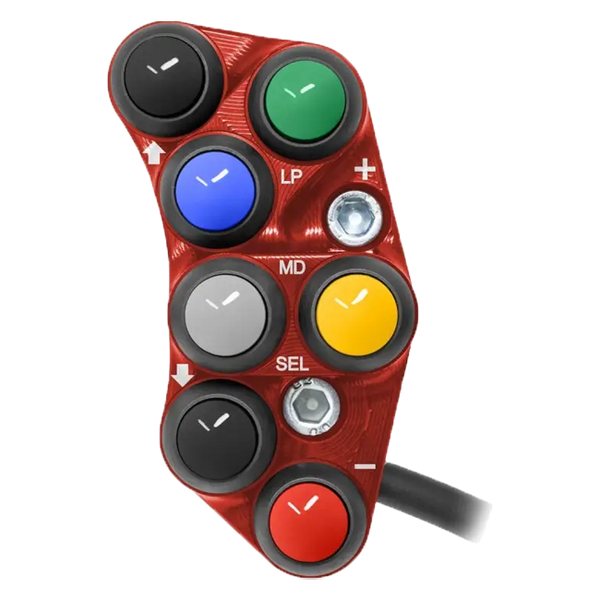 JetPrime JP PSR DU020 left race handlebar switch for Ducati Panigale V4
