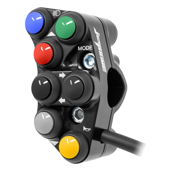 JetPrime JP PS DU020 Ducati Streetfighter V4S — Street Left Handlebar Switch (Black) — view 2