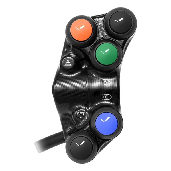 JetPrime JP PS DU065 Ducati Diavel V4 — Street Left Handlebar Switch — view 4