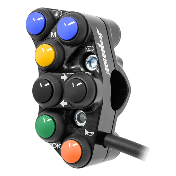 JetPrime JP PS TR039 Triumph Tiger 900 — Street Left Handlebar Switch (Black) — view 2