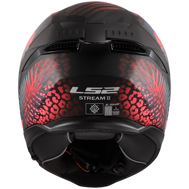 LS2 FF808 Stream II Helmet – Jungle Black/Pink/Blue
