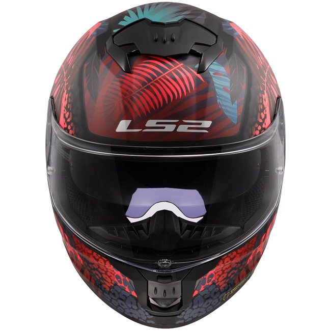 LS2 FF808 Stream II Helmet – Jungle Black/Pink/Blue