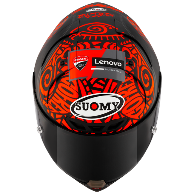 Suomy S1-XR GP Francesco Pecco Bagnaia Replica 2024 full-face racing helmet matte finish