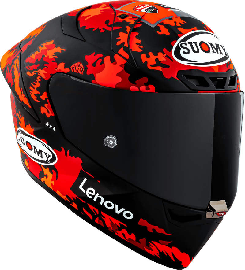 Suomy S1-XR GP helmet Francesco Pecco Bagnaia Replica 2025 matte finish