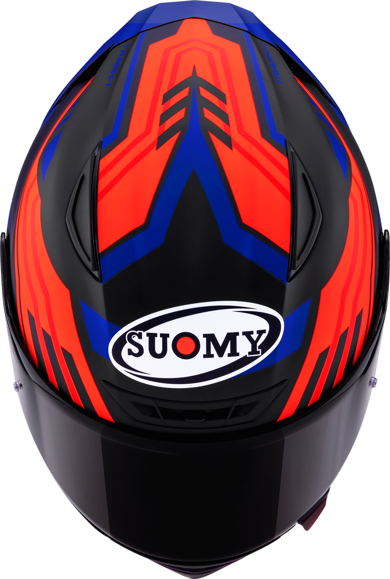 Suomy Track-1 full-face helmet Framework matte black red blue K6T10024