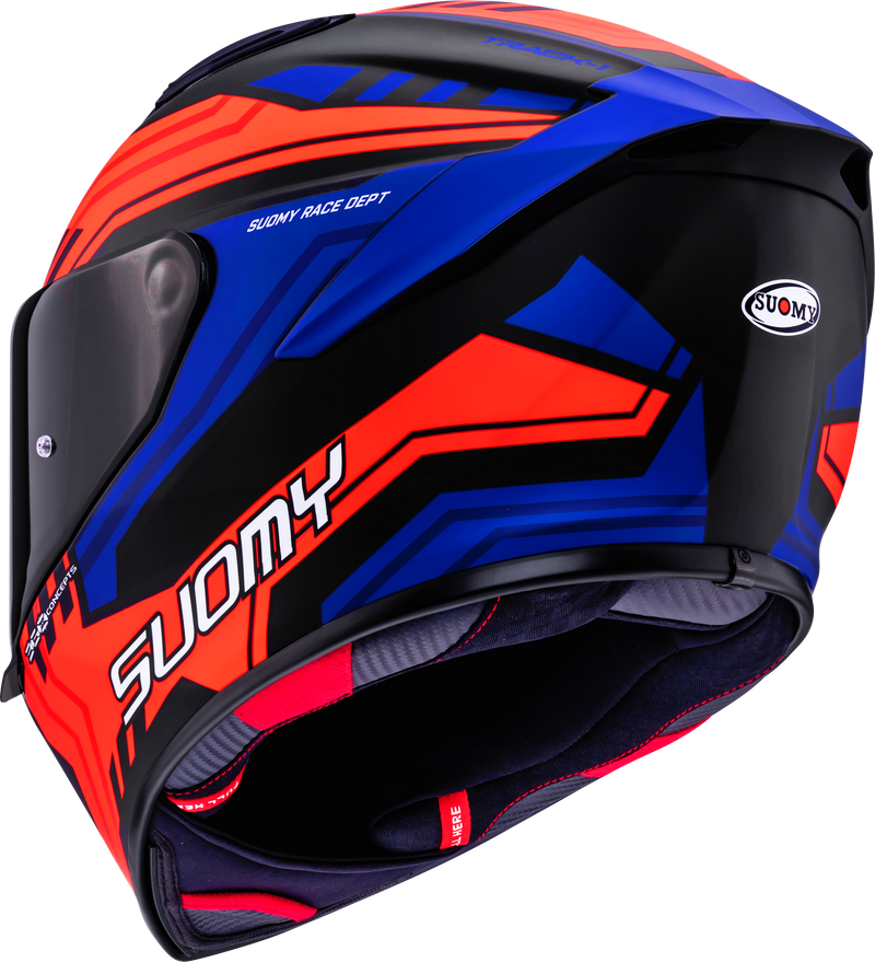 Suomy Track-1 full-face helmet Framework matte black red blue K6T10024