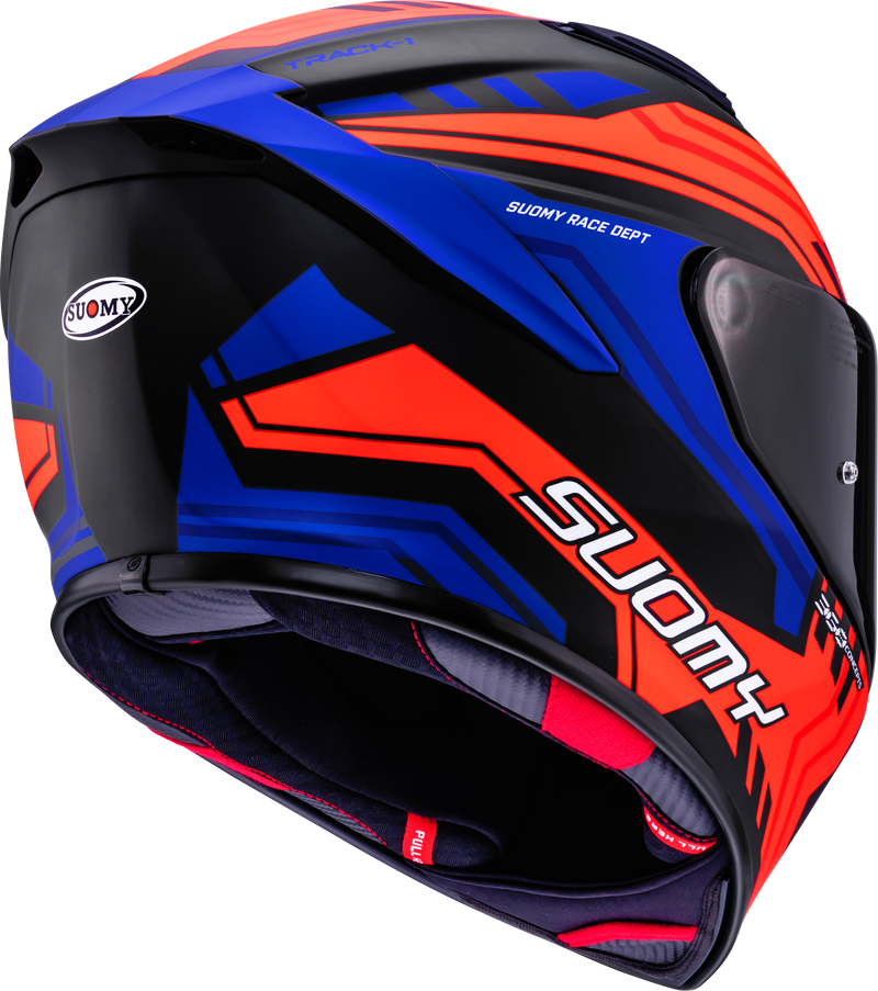 Suomy Track-1 full-face helmet Framework matte black red blue K6T10024