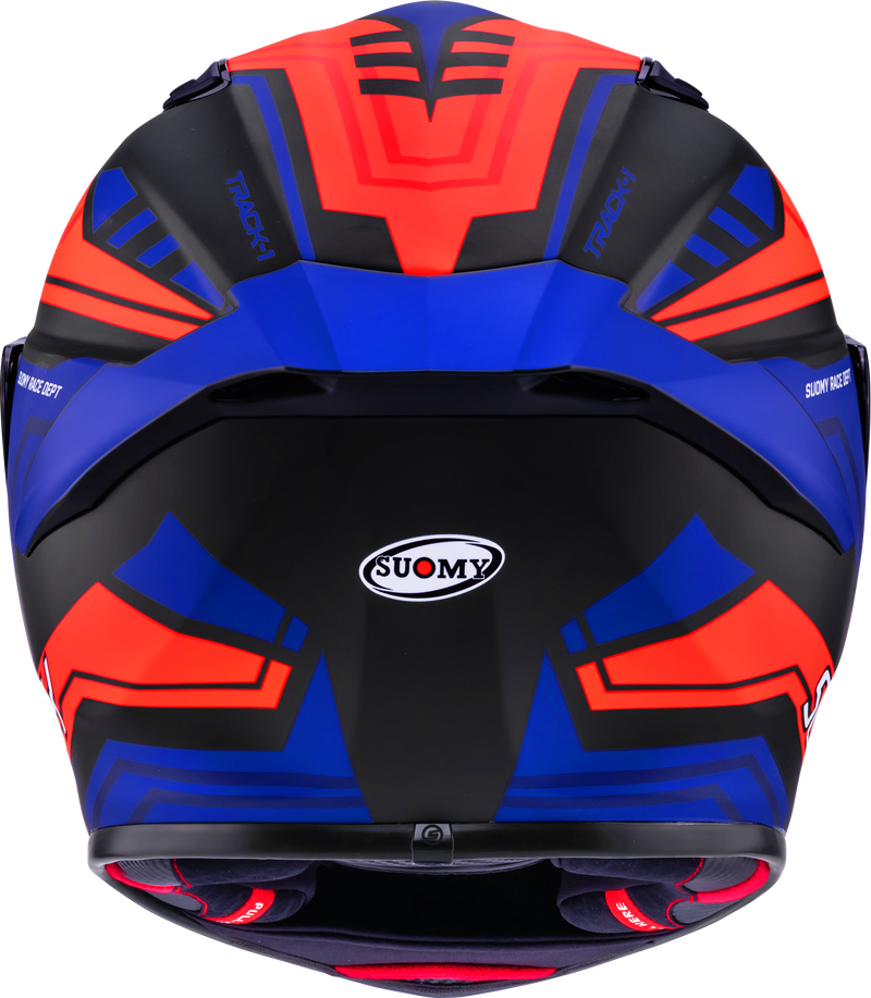Suomy Track-1 full-face helmet Framework matte black red blue K6T10024