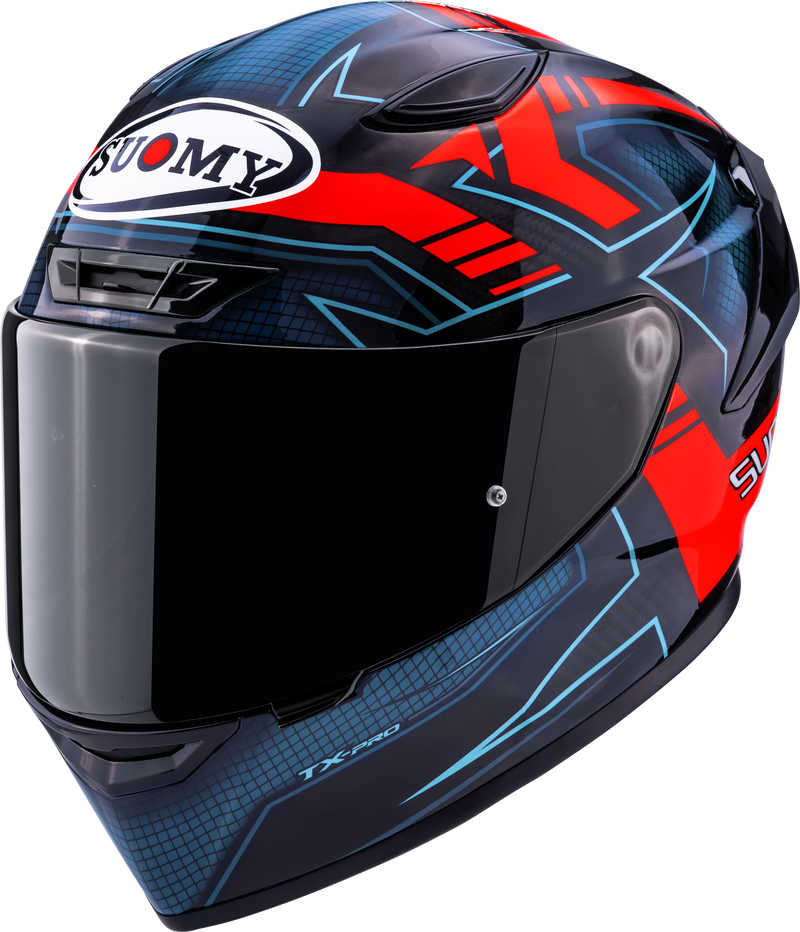 Suomy TX-Pro full-face helmet in Flawless Red, part number K6TX0013