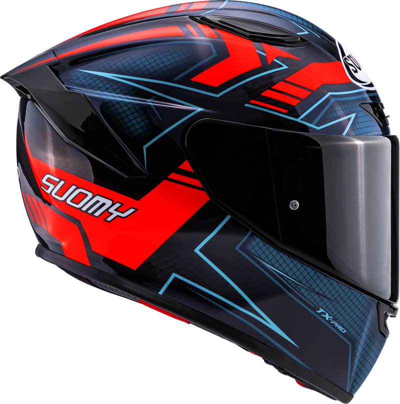 Suomy TX-Pro full-face helmet in Flawless Red, part number K6TX0013