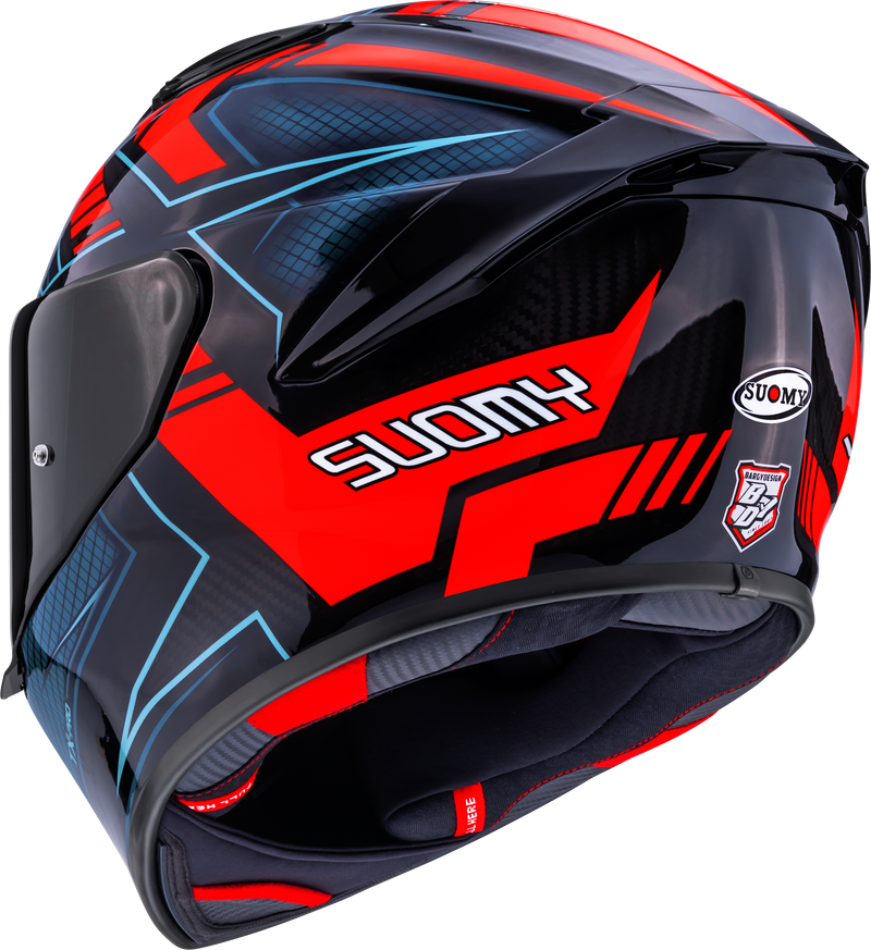 Suomy TX-Pro full-face helmet in Flawless Red, part number K6TX0013