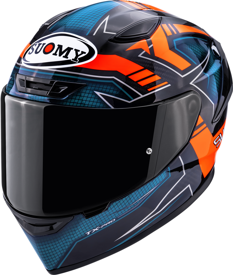 Suomy TX-Pro full-face helmet in Flawless Orange K6TX0015