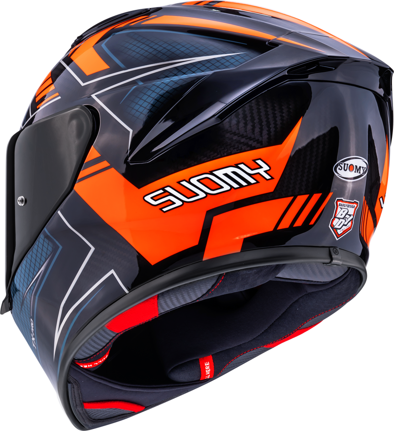 Suomy TX-Pro full-face helmet in Flawless Orange K6TX0015