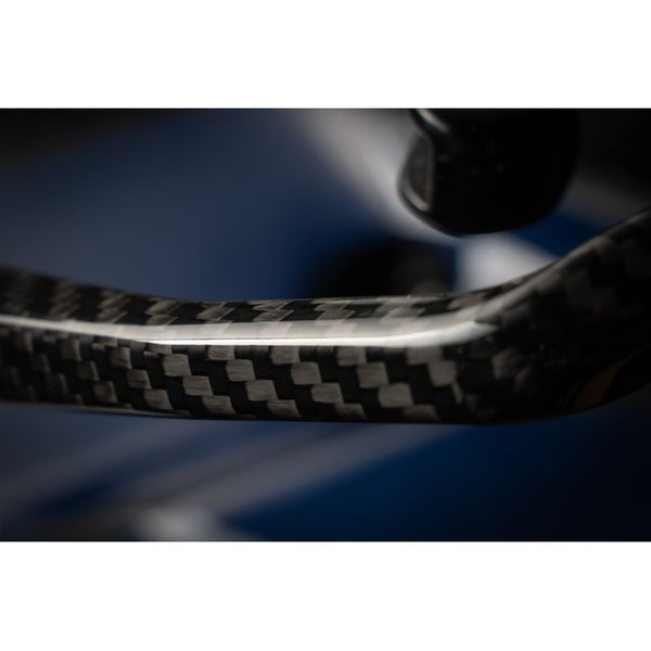 Gilles KHP2 clutch lever guard carbon in use