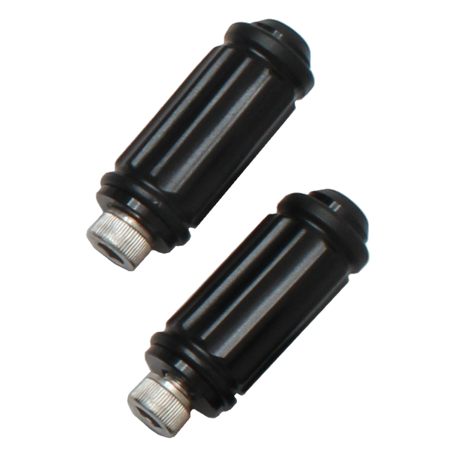Accossato Spare Pins for Racing Street Rearsets, Universal, Pair KPD2 [Match: Colour=Black]