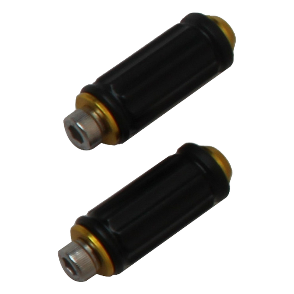 Accossato Spare Pins for Racing Street Rearsets, Universal, Pair KPD2 [Match: Colour=Gold]