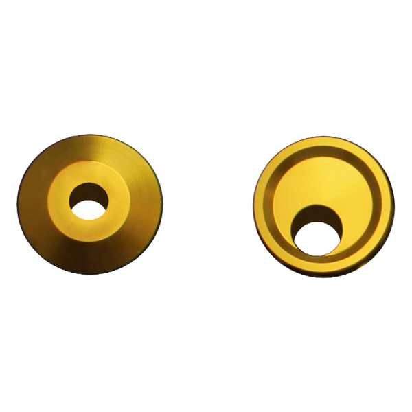 Accossato Spare Insert and Washers for Street Racing Rearsets KPD3 [Match: Colour=Gold]