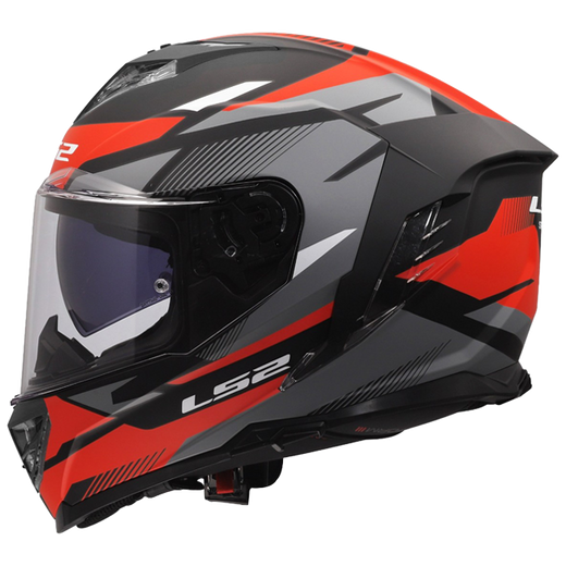 LS2 FF818 Storm III Helm – Komai Black/Red