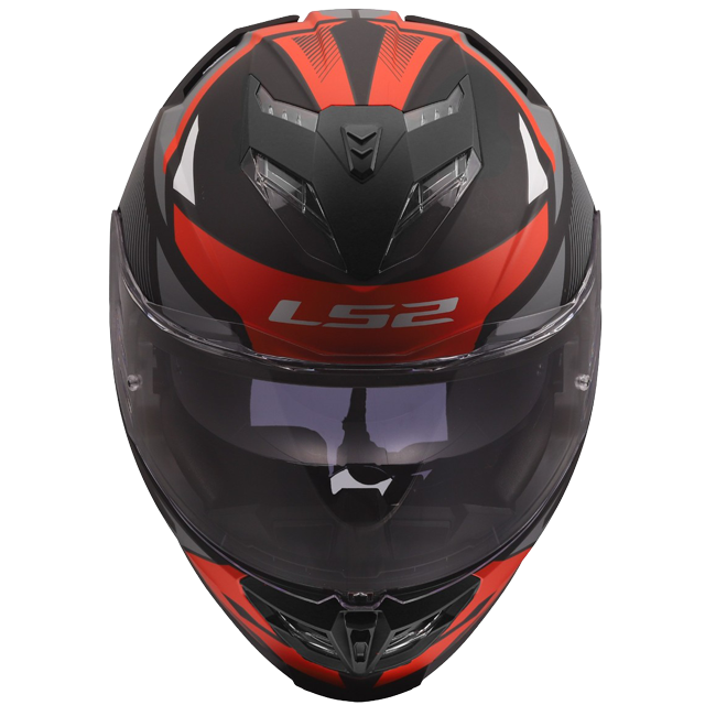 LS2 FF818 Storm III Helm – Komai Black/Red