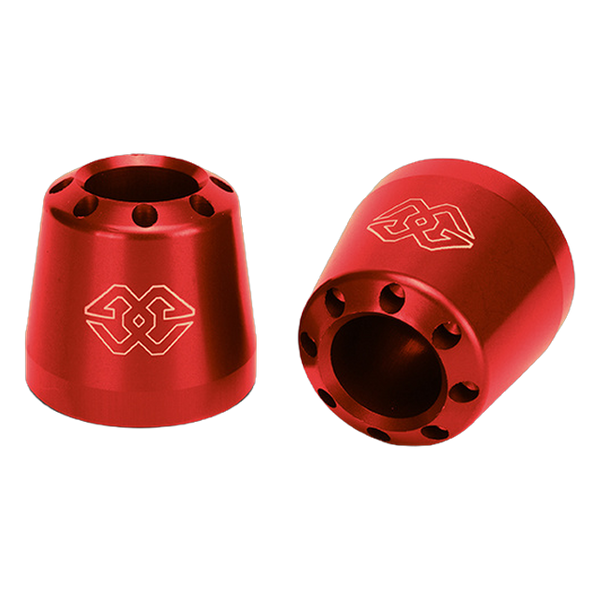 Gilles CONE bar end weights for MV Agusta Brutale 800, red