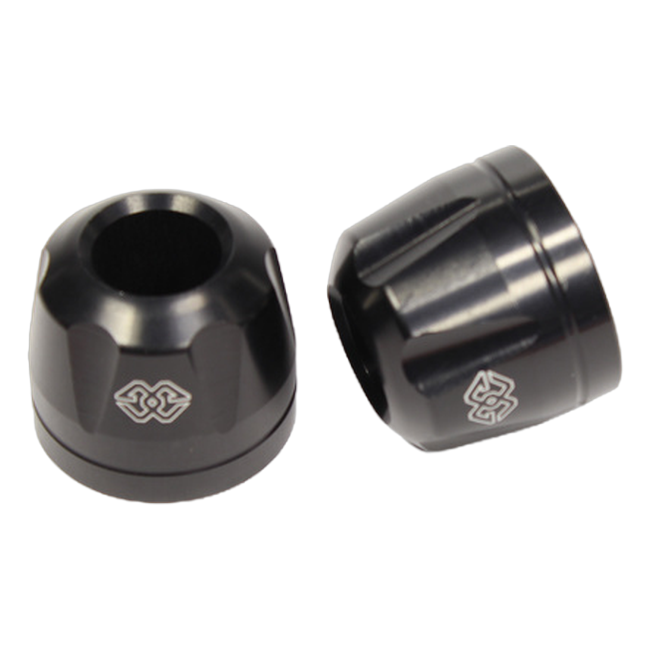 Gilles IP bar end weights for Yamaha FZ8, black