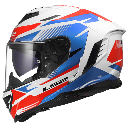 LS2 FF818 Storm III Helmet – Komai White/Blue/Red