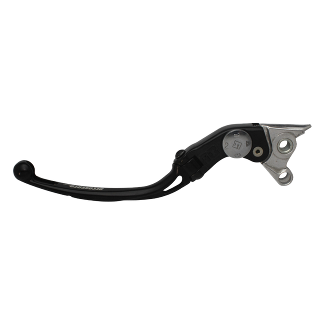 Accossato folding clutch lever LV008 with black blade, black base for Aprilia CAPONORD 1200 (2013-2016)