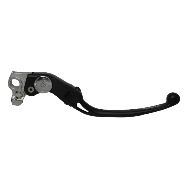 Accossato folding brake lever LV011 with black blade, black base for Ducati MONSTER 795 (2013-2015)