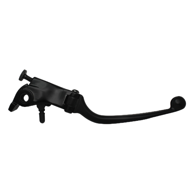 Accossato folding brake lever LV012 with black blade, black base for Aprilia TUONO V4 1100 (2018)
