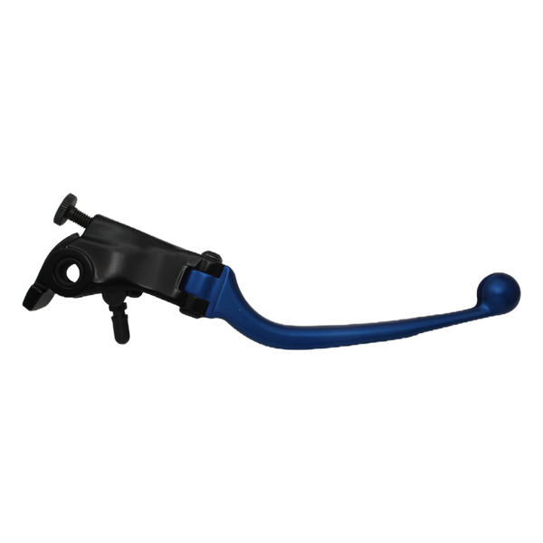 Accossato folding brake lever LV013 with blue blade, black base for Ducati Panigale 1199 (2012-2015)