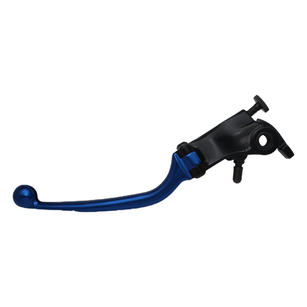 Accossato folding clutch lever LV014 with blue blade, black base for Moto Morini Corsaro 1200 (2007-2017)