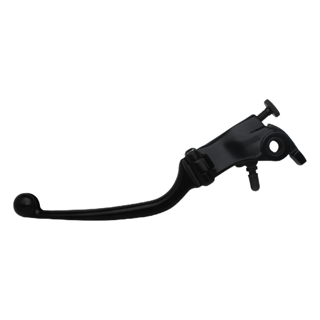 Accossato folding clutch lever LV014 with black blade, black base for Moto Morini Corsaro 1200 (2007-2017)