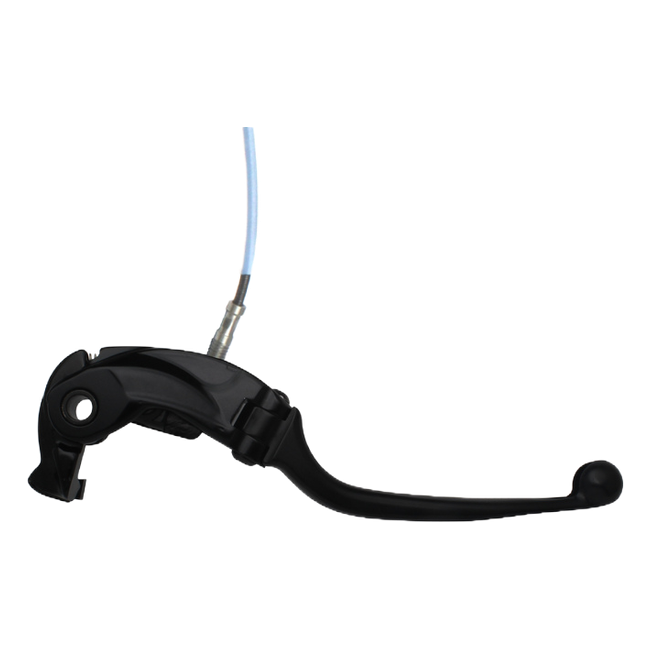 Accossato folding brake lever LV022 with black blade, black base for Suzuki GSX-R 750 (2004-2017)