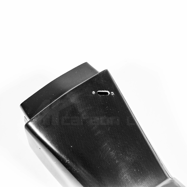 AP Carbon Line Lavatex air duct for Ducati Panigale V4/S/R 2025-2026, raw unpainted finish