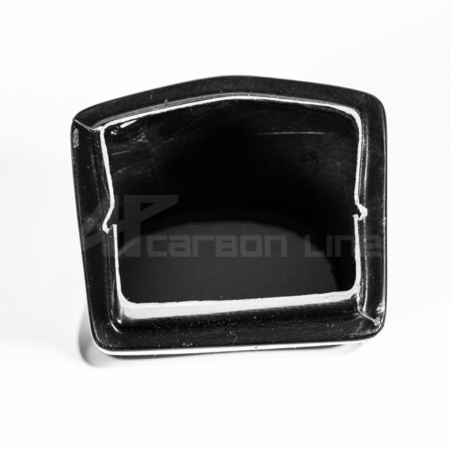 AP Carbon Line Lavatex air duct for Ducati Panigale V4/S/R 2025-2026, raw unpainted finish