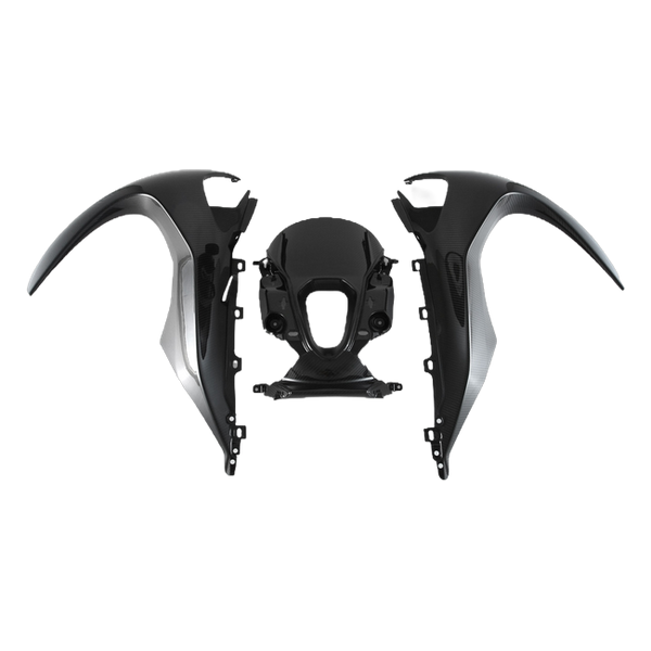Fullsix carbon front fairing set for BMW M1000RR 2023-2024 – view 3