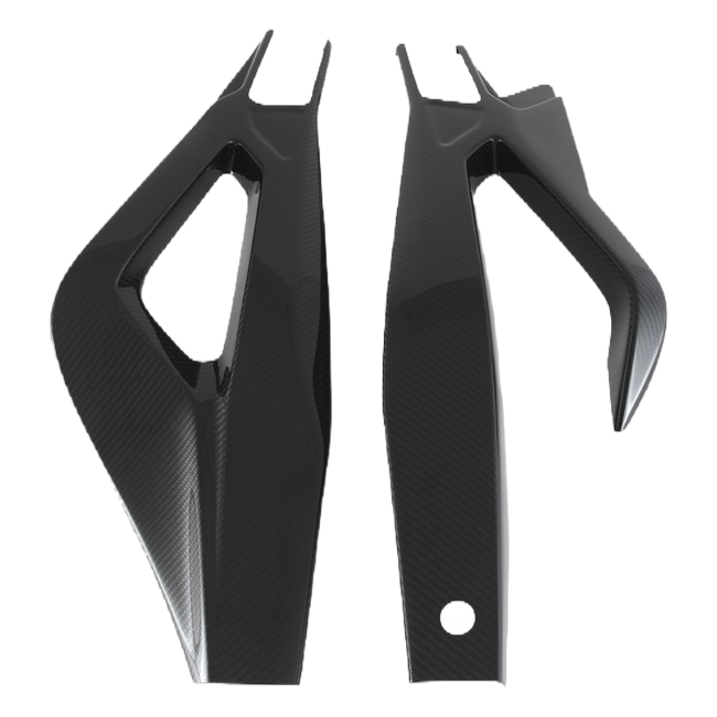 Fullsix carbon swingarm guard set for BMW M1000RR 2023-2026