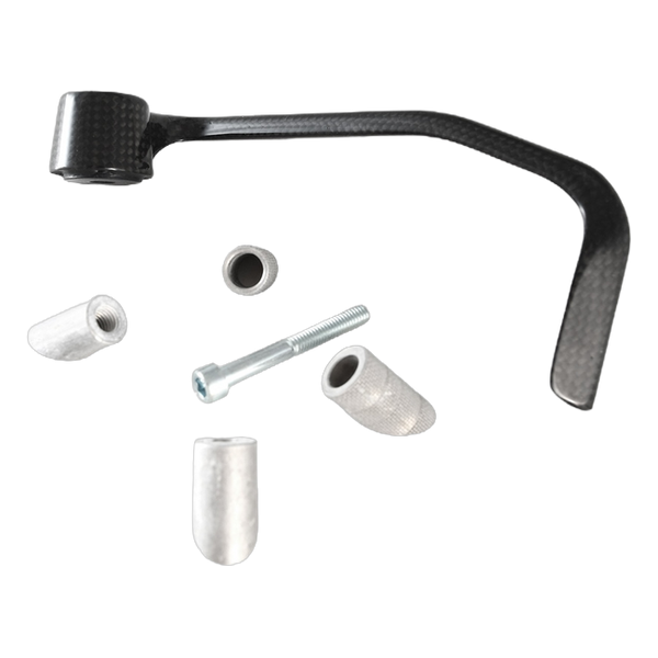 Fullsix carbon lever guard sky left for Ducati Streetfighter V4 2020-2026 – view 6