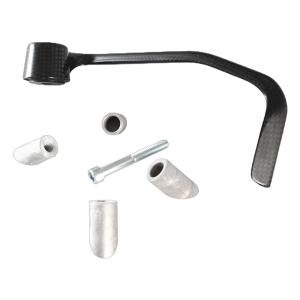 Fullsix carbon lever guard left for Ducati Monster 1200 2014-2016 – view 2