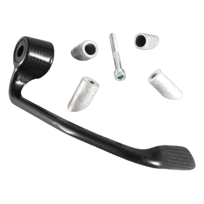 Fullsix carbon lever guard sky right for Ducati Streetfighter V4 2020-2026 – view 5